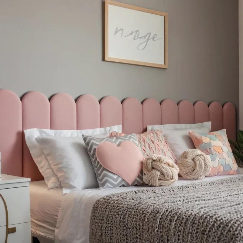 #4 Cabeceira de Cama Casal Box Estofada Modulada KIT 7 UNIDADES Modular