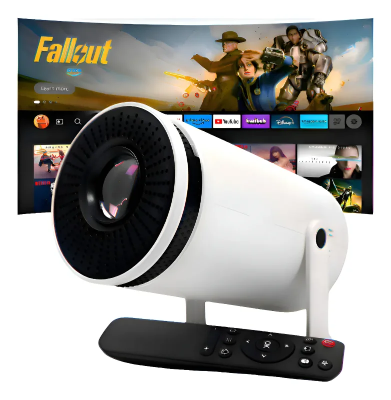 #24 Projetor 4K HD 150 Polegadas Celular, Tv B0x, Xbox, PS, Pc, Wifi HY300 Pro Magcubic Envio Imediato