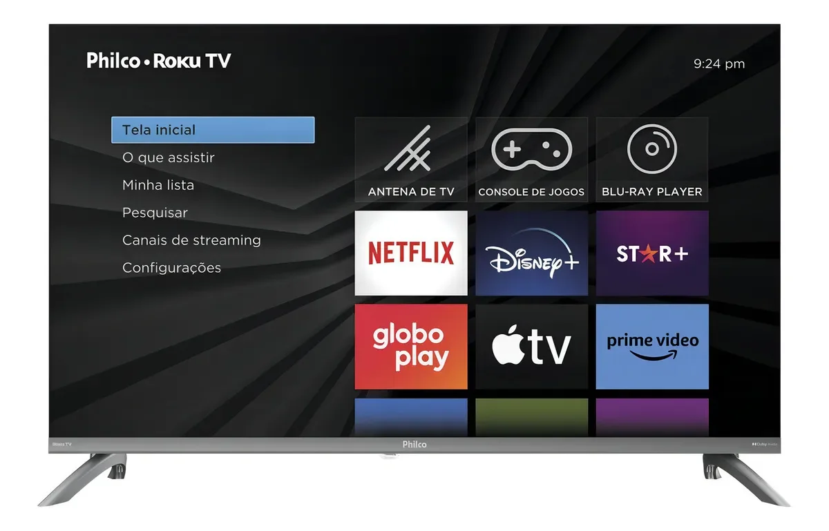 BLACK FRIDAY Smart Tv 32 Philco Led Roku Tv Hd Dolby Audio P32cra