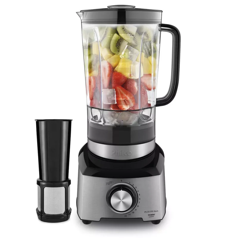 OFERTA Liquidificador Philco Inox Turbo 1200W