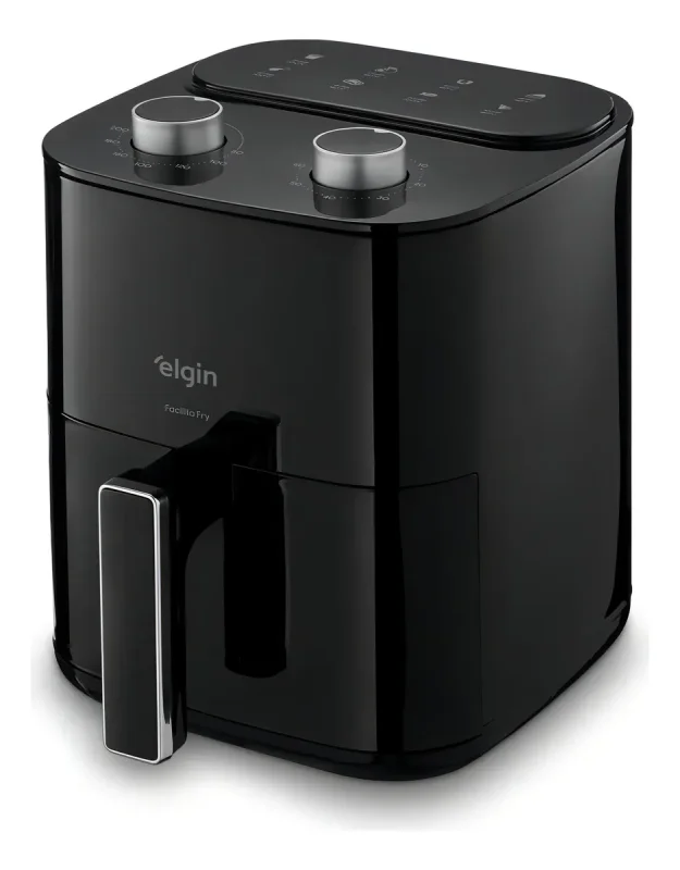 OFERTA Fritadeira Air Fryer Elgin Facilita Fry 3,5 Litros Potência 1400w Cor Preta